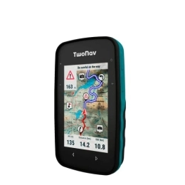 Twonav Accessori TwoNav - GPS Cross - Multisport Bicicletta Ciclismo MTB Escursionismo Trekking / Compatto e Leggero / Schermo 3, 2" / Autonomia 20 h / Memoria 32 GB / Carta topografica Inclusa
