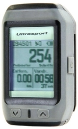 Ultrasport Computer per ciclismo Ultrasport GPS Computer Sportivo Multifunzione NavCom 400, Grigio, 330900000032
