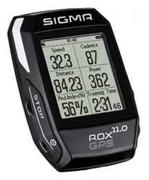 VDP - Computer per bicicletta Sigma Sport Rox 11.0 GPS, tachimetro per bicicletta senza fili, Nero