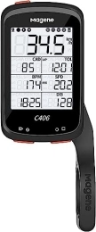 WWFAN Accessori WDX- Computer GPS for bici, Computer GPS for bicicletta Impermeabile Smart Wireless ANT + Tachimetro for bici Bicicletta Misurazione della velocità (Color : Black)
