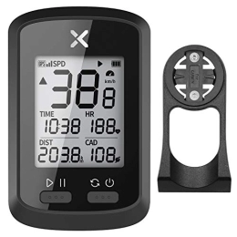 XOSS Accessori XOSS G+ Ciclocomputer Tachimetro wireless GPS Bici da strada impermeabile MTB Bicicletta Bluetooth ANT + con computer da ciclismo cadenza (Combo 3)