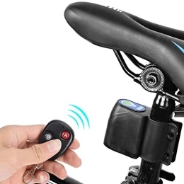 Sonew Accessori Allarme antifurto per bicicletta, con telecomando, vibrazione, senza fili, per ciclismo