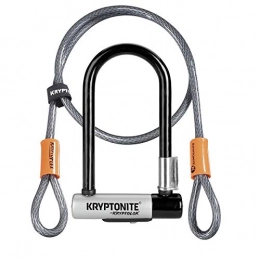 Kryptonite Accessori Antirrobo U KryptoLok Mini 7-8.2cmx17.8cm y Cable 4ft