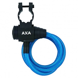 AXA Lucchetti per bici AXA, Antifurto a Cavo per Bicicletta Zipp, Blu (Blau)