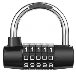 Berhgjjsds Accessori Berhgjjsds 5 Digit Combination Lock, di Sicurezza del Governo del cassetto Lucchetto, Serratura della Bicicletta di Viaggio