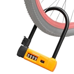 Mgichoom Accessori Combinazione di serrature per bicicletta | Lucchetto con combinazione a 4 cifre, serratura per bici da corsa, mountain , biciclette elettriche e molto altro ancora