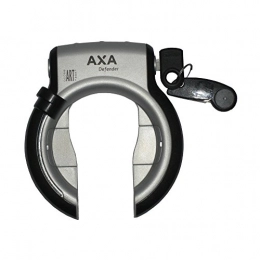 AXA Lucchetti per bici Cornice lucchetto Axa Defender RL grigio-SW m, chiave pieghevole, telaio di fissaggio