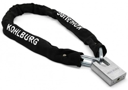 KOHLBURG Accessori KOHLBURG catena con lucchetto di sicurezza - lunghezza 90cm con una catena ad anelli quadrati dallo spessore di 7, 5mm - una catena con lucchetto e chiavi per biciclette e motorini