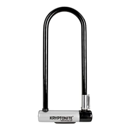 Kryptonite Accessori KRYPTONITE U-locks, Lucchetto Ls Kryptolok Con Supporto Flexframe Unisex Adulto, Black Silver, 10.2 x 29.2