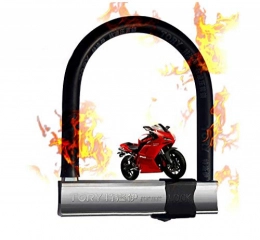 LIDAUTO Accessori LIDAUTO U-Lock per Mootorbike Bicycle Antifurto Duty Lock in Bicicletta Universal TLY285