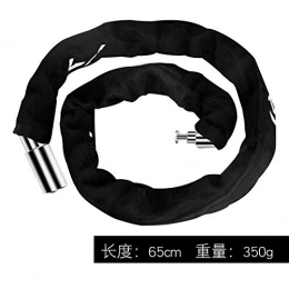 Gangkun Accessori Lucchetto a catena, lucchetto per bicicletta, antifurto, anti-taglio, lucchetto per mountain bike, lucchetto per catena-UN
