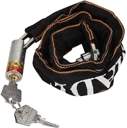SXDHOCDZ Accessori Lucchetto antifurto per bicicletta lucchetto sicuro e resistente con 2 chiavi
