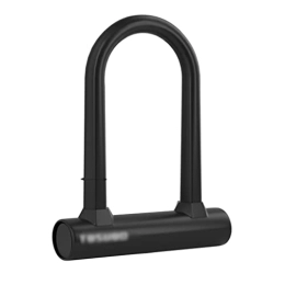 LKHJ Accessori Lucchetto con chiave U Lock, con cavo flessibile in acciaio da 1, 2 m e staffa di montaggio robusta per biciclette, moto, moto, biciclette e biciclette a U
