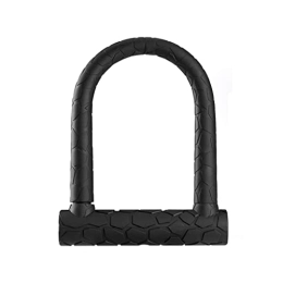 LKHJ Accessori Lucchetto con chiave U Lock, resistente combinazione di biciclette 1, 2 m cavo di sicurezza con robusta staffa di montaggio e chiavi di sicurezza serratura a U per bicicletta