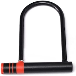 SXDHOCDZ Accessori Lucchetto per catena antifurto di sicurezza per serratura esterna in lega di acciaio per bicicletta