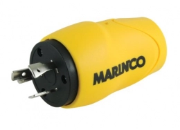 MARINCO Lucchetti per bici Marinco Straight Adapter 20Amp Locking Male Plug to 15Amp Straight Female Adapter