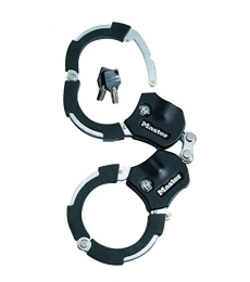 Master Lock Accessori MASTER LOCK Antifurto per Bicicletta [Manette] [Serratura a Chiave] 8200EURDPRO - Ideale per Bicicletta, Monopattino Elettrico, Passeggino