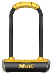 ONGUARD Accessori ONGUARD Pitbull Mini LS U-Lock (Black, 3.55 x 9.46-inch) by