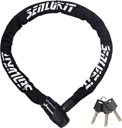 SenluKit Accessori SenluKit Lucchetto per bicicletta livello di sicurezza molto alto livello 6, lucchetto per bicicletta con chiave, antifurto