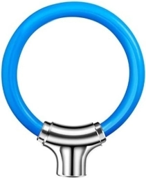 ZECHAO Lucchetti per bici ZECHAO Serrature a forma di U, serrature for biciclette antifurto for mountain bike e motociclette Accessori for equitazione antifurto Lucchetti (Color : Blue, Size : 17.5x15cm)
