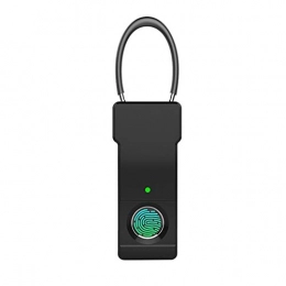 ZhiNeng-nh Accessori ZhiNeng-nh Intelligente Keyless dell'impronta Digitale Lucchetto USB Ricaricabile Ip65 Impermeabile Anti-furto di Sicurezza Lucchetto della Porta Scatola della Serratura Bagagli