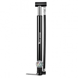Abaodam Accessori Abaodam - Pompa ad aria portatile ad alta pressione per bicicletta, pompa pneumatica (nero)