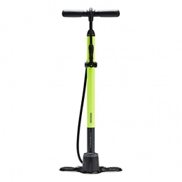 Adesign Pompe da bici Adesign - Mini pompa per bicicletta, con pompa ad aria, per palloncino, palloncino, palloncino, pallacanestro, attivabile a mano e piede (colore: verde)