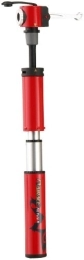 Airace Pompe da bici Airace Fit Tele R - Mini Pompa da Bicicletta, da Telaio, telescopica, Rosso (Rosso), 100 g