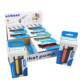 Airbone Accessori Airbone 2191203090, Mini Pompa Unisex-Adulto, Nero, 12 x 2 x 2 cm