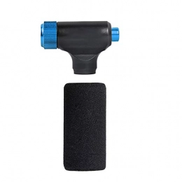 DOTXX Accessori DOTXX Pompe a CO2, Compatibile con Valvole Presta e Schrader, Facile da Usare Pompa, Cartucce CO2 Non Incluse, Blu