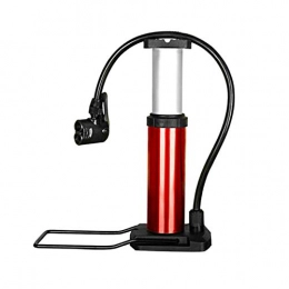 feiren Accessori Feiren - Mini pompa per bici e bicicletta, 120 psi, in lega di alluminio, per mountain bike, bici da strada, colore: rosso