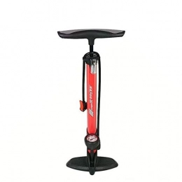 FGGTMO Pompe da bici FGGTMO Pompa Bike Mini, ad Alta Pressione Pompa da Bicicletta con stabilizzazione Spina del Piede e manometro, for Strada, Montagna, Touring, (Color : Red)