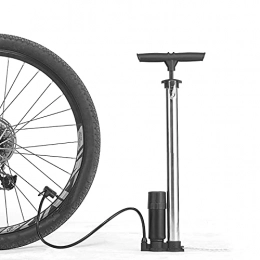 GYAM Accessori GYAM Pompa da Bicicletta con Manometro, 160 Psi, Pompa di Gonfiaggio della Pompa dell'Aria Manuale della Bici, Valvola Presta E Schrader