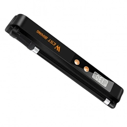Hellery Accessori Hellery Gonfiatore per pneumatici digitale compatto Ricarica USB portatile Batteria da 1500 mAh Ricaricabile portatile 130PSI per veicolo con pallone da bici