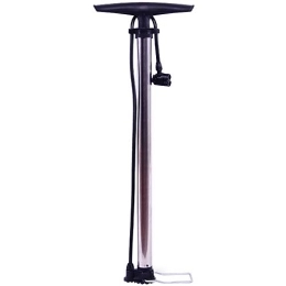 JOMSK Pompe da bici JOMSK Pompa a Mano della Bicicletta Pompa elettrica elettrica per Pompa d'Aria in Acciaio Inox (Color : Black, Size : 64x22cm)