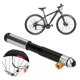 JUMZ Pompe da bici JUMZ Mini Pompa per Bici, Pompa di gonfiaggio per Bicicletta Giunto di Rotazione di 360 Gradi Design del Tubo Flessibile per Mountain Bike per Pneumatici elettrici per Pneumatici per Bici da