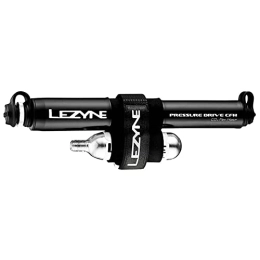 LEZYNE Pompe da bici LEZYNE Pressure Drive Cfh, Pompa co2 Unisex Adulto, Nero, Misura Standard