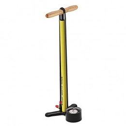 LEZYNE Accessori LEZYNE Steel Floor Drive-manomètre 3 5 Pompa a Piede Unisex Adulti, Pure Yellow