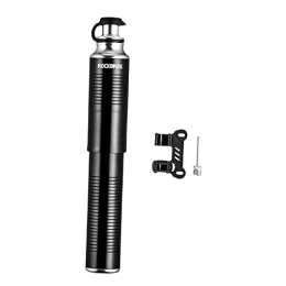oshhni Accessori Mini pompa Pompa cletta telescopica con montaggio su telaio Pompa in alluminio portatile Pompa cletta , 110PSI
