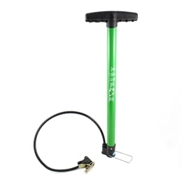 Ruilogod Pompe da bici Ruilogod Bici Bicicletta Black Plastic Maniglia T Shape Green Green Pneumatico Pompa Air Pump 20"Alto