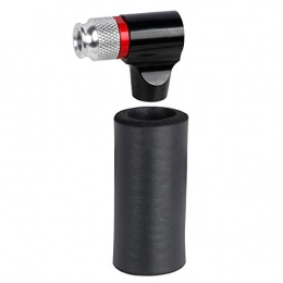 WGGTX Pompa della Bici della valvola Mini gonfiatore della Pompa dell'Aria Portatile Senza Serbatoio di CO2 (Color : Black)