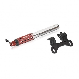Diverse Accessori Xlc - Pompa Mini Pu-A05 11 Bar Argento / Rosso in Alluminio 185 Mm DV / SV