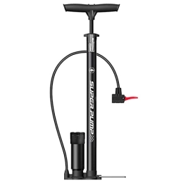 Zwbfu Accessori Zwbfu Pompa universale ad alta pressione per bicicletta, pompa dell'aria portatile, pompa gonfiatrice in metallo resistente per bicicletta, motocicletta, pallacanestro