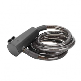 01 02 015 Accessories 01 02 015 Bike Lock, Durable Long Standby Fingerprint Lock, Waterproof for Standby 2 Months Bicycle