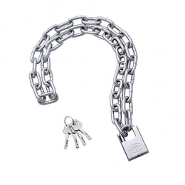 SEIWEI Accessories 1.5m Long Security Anti-theft Bicycle Chain Lock for Motorcycles, Bikes, Security Chain Lock 6mm