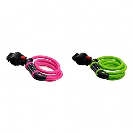 COKAMOZ Accessories 2Pcs Bicycle Lock Chain Lock Portable Electric Car Cable Lock Bike Lock