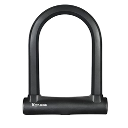 ABOOFAN Accessories ABOOFAN Heavy Duty U Lock Bike Lock Anti Theft Bike Lock U Shped Bicycle Lock Security Bike Accessories (Black)