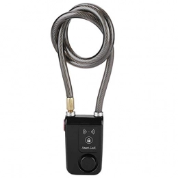 FOLOSAFENAR Accessories ABS Plastic Bluetooth Lock Bike Anti-theif Lock APP Bluetooth Control, for Bike Protection