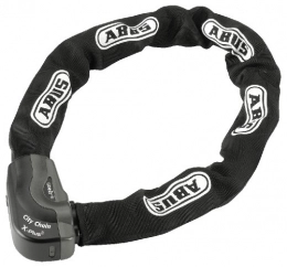 ABUS Bike Lock ABUS 28678-0 Chain Bicycle Lock, Black, 10 mm / 85 cm