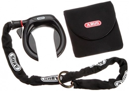 ABUS Accessories ABUS 4960 LH NKR Lock, Connection Chain and Carrying Bag Set - Black